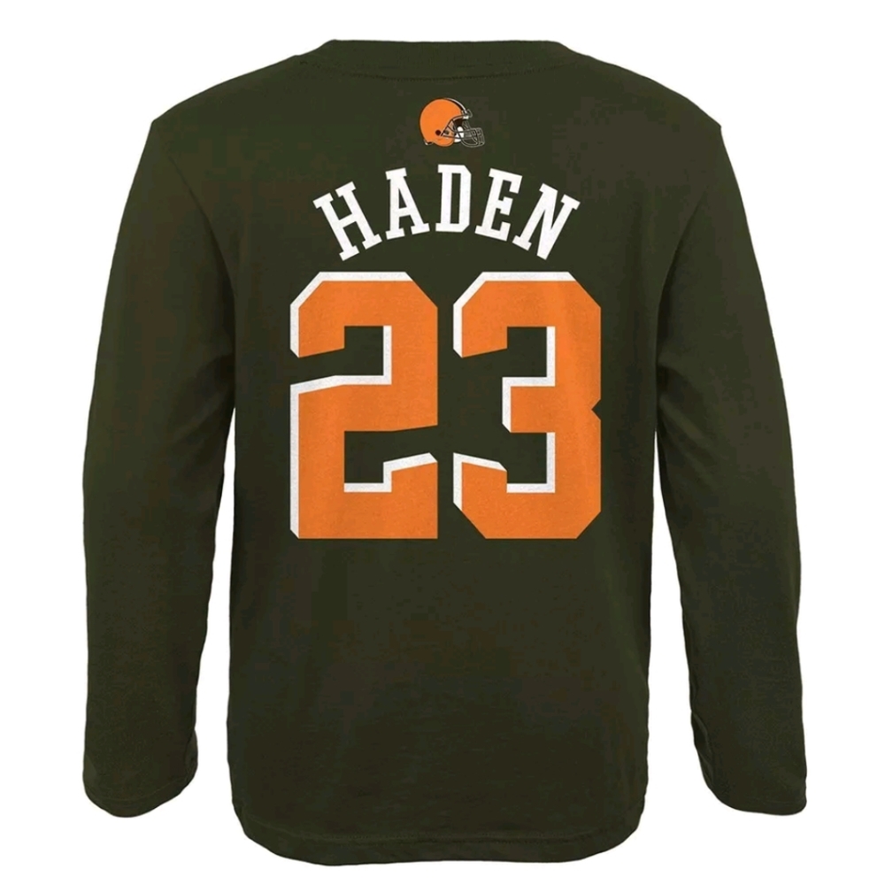 Youths Jersey tee #23 Hadden (Cleveland browns)